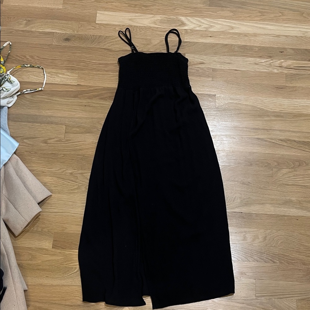 Wild Fable Black Midi Dress
